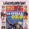 La Gazzetta apre: “L’Inter e uno scudetto da 250 milioni. La seconda stella vale oro”