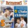 L'apertura in prima pagina di Tuttosport sul 3-1 alla Francia: "L'Italia s'è desta"