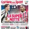 Juve e Milan al debutto in Champions. Il Corriere dello Sport apre: "La super notte"