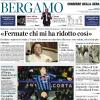 PRIMA PAGINA - Corriere della Sera - Bergamo: "Cremonese ko Dea più vicina all'Europa"
