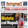 PRIMA PAGINA - TuttoSport: "Mateta col Napoli"