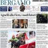 PRIMA PAGINA - Corriere di Bergamo: "Palladino pronto a debuttare nella sua Napoli"