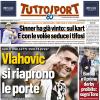 PRIMA PAGINA - TuttoSport: "Vlahovic si riaprono le porte"