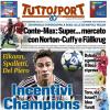 PRIMA PAGINA - Tuttosport: "Incentivi Champions"
