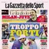 "Ve la do io Milan-Juve": La Gazzetta dello Sport apre con la prima di Ibra fuori da campo