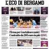 PRIMA PAGINA - L’Eco di Bergamo: "Falsa partenza per l’Atalanta di Palladino"