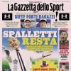 PRIMA PAGINA – La Gazzetta dello Sport: "Sarri-Dea, e Grosso..."