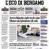 PRIMA PAGINA – L'Eco di Bergamo: "Inter, prima offerta per Palestra Atalanta dice no"