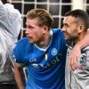 Napoli, tegola De Bruyne: lesione muscolare grave, tre mesi di stop