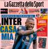 La Gazzetta dello Sport in prima pagina: "Liverpool su Thuram. Lui: 'Inter casa mia'"