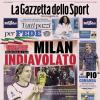 PRIMA PAGINA - La Gazzetta dello Sport: "Milan indiavolato"