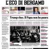 PRIMA PAGINA - L'Eco di Bergamo: "Tutti gli scenari dall'Europa League alla Conference per l'Atalanta"