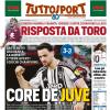 PRIMA PAGINA - TuttoSport: "Core de Juve"