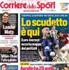 La prima pagina del Corriere dello Sport titola stamani: "Lo scudetto è qui"