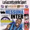 L'apertura de La Gazzetta dello Sport con le parole di Thuram: "Nessuna come l'Inter"