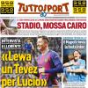 PRIMA PAGINA - Tuttosport: "Roma a Bologna senza Ranieri. Gasp, un uomo solo al comando"