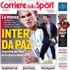 PRIMA PAGINA – Corriere dello Sport: "Inter da Paz"