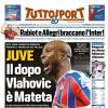 PRIMA PAGINA - TuttoSport: "Juve, il dopo Vlahovic è Mateta"