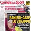 PRIMA PAGINA - Corriere dello Sport: "A Bergamo Juve, l'esame che vale 60 milioni"