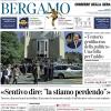 PRIMA PAGINA - Corriere di Bergamo: "Atalanta, novanta giorni al mercato estivo"