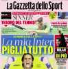 La Gazzetta dello Sport apre con le parole di Sommer: "La mia Inter piglia tutto"