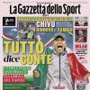 PRIMA PAGINA - La Gazzetta dello Sport: "Tutto dice Conte"
