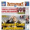 PRIMA PAGINA - TuttoSport:  «Il cuore di Conte è allo Stadium»