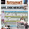 Tuttosport in prima pagina: "Juve, choc mercato. Gila nei pensieri del Torino"