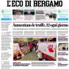 PRIMA PAGINA - L’Eco di Bergamo: "Con Raspadori più alternative nel modulo"