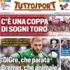 Tuttosport in prima pagina con Tacconi: "Di Gregorio, che parata. Bremer animale"