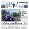 PRIMA PAGINA - Corriere di Bergamo: "Interpreti del 4-3-3. Sarri studia la rosa e la sua duttilità"