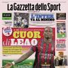 PRIMA PAGINA - La Gazzetta dello Sport: "Lazio-Atalanta per il sogno finale"