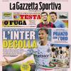 PRIMA PAGINA - La Gazzetta Sportiva: "L’Inter decolla"