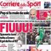 Il Corriere dello Sport apre sul pari della Juventus con l'Aston Villa: "Fiuuu!"