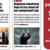 PRIMA PAGINA - L’Eco di Bergamo: "Atalanta imbattuta. Solo in tre come lei dopo otto turni"