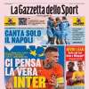 La prima pagina de La Gazzetta dello Sport sul pari nerazzurro: "Ci pensa la vera Inter"