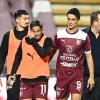 La Salernitana si prepara per l'AtalantaU23. Differenziato per due calciatori 