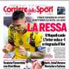 Mucchio in vetta, il Corriere dello Sport in prima pagina: "La ressa. Il Napoli cade, Inter a -1"