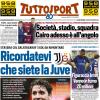 PRIMA PAGINA - Tuttosport: "Bergamo spinge l'Atalanta"