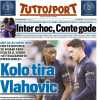 Juventus a Como con Muani in attacco, Tuttosport in prima pagina: "Kolo tira Vlahovic"