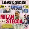 La Gazzetta dello Sport in apertura sul ko dei rossoneri in Champions: "Milan, che stecca!"