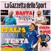 L'apertura de La Gazzetta dello Sport: "Italia è qui la testa"