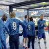 VIDEO - Addio a Gianluca Vialli, per il Chelsea riscaldamento con maglia numero 9 e lutto al braccio