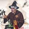 A Garbatella spunta il murales dedicato a Gasperini: il “mago” della Roma firmato Drugi