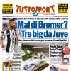 PRIMA PAGINA - Tuttosport: "Mal di Bremer? Tre big da Juve"