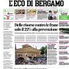 PRIMA PAGINA - L'Eco di Bergamo: "Mercato Atalanta, spunta l'idea Gudmundsson"