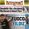 PRIMA PAGINA - TuttoSport: "Fuoco Yildiz"