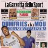 PRIMA PAGINA – La Gazzetta dello Sport: "Dumfries da Mou. Ora serve Palestra"