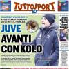 PRIMA PAGINA - TuttoSport: "Juve avanti con Kolo"