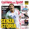 PRIMA PAGINA - Corriere dello Sport: "Senza storia"